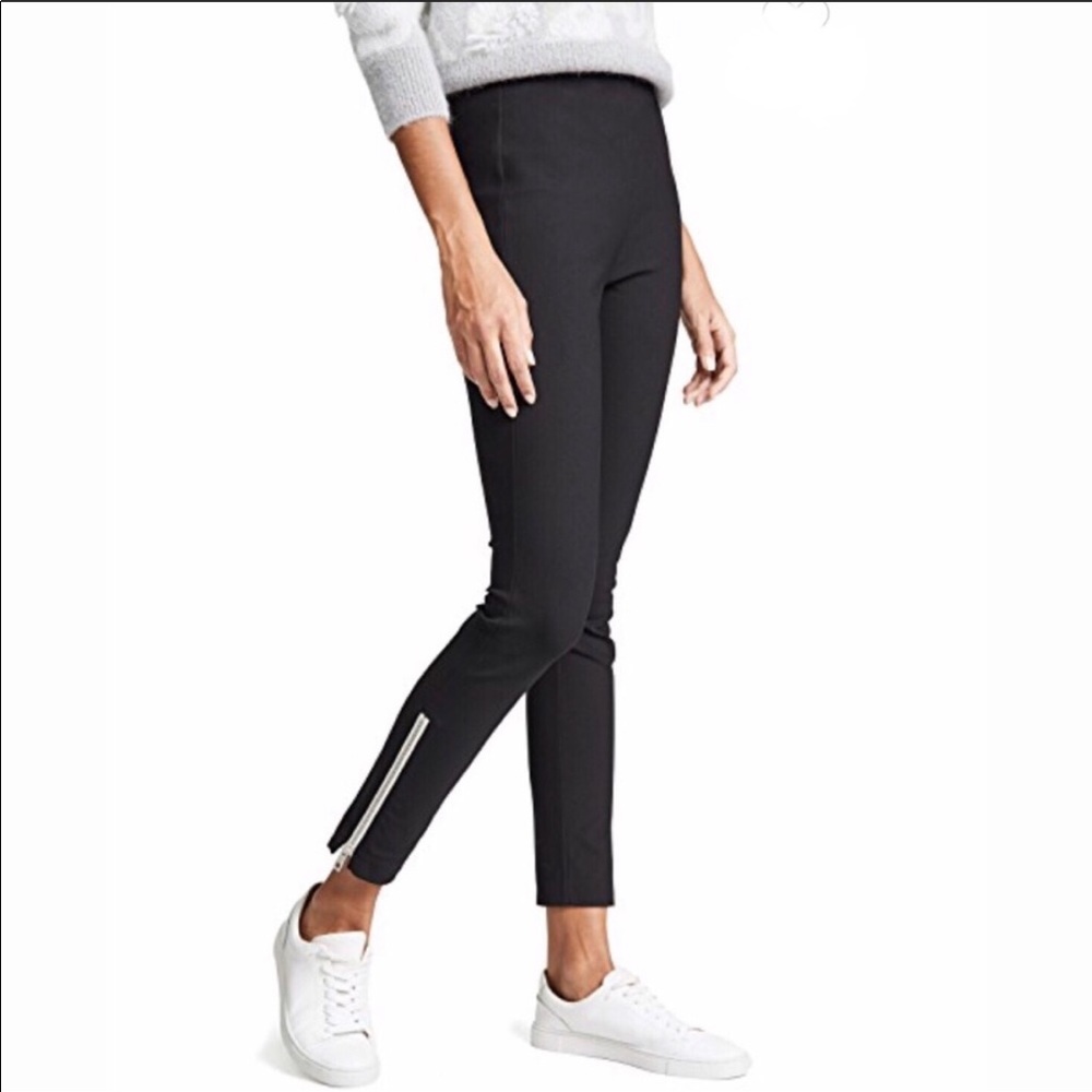 Rag and bone high waist Simone pants with zipper